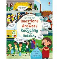 Usborne - Lift-The-Flap Questions And Answers: About Recycling & Rubbish
