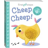 Hinkler - First Steps Cheep Cheep! Touch and Feel Book