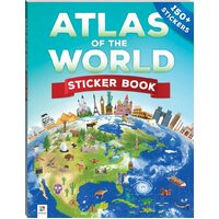 Hinkler - Atlas of the World Sticker Book
