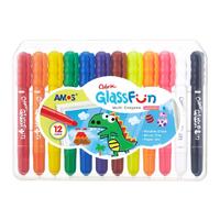 Amos - GlassFun Crayons 12 pack