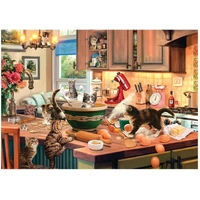 Anatolian - Kitten Kitchen Capers Large Piece Puzzle 700pc