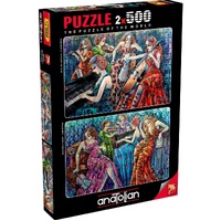 Anatolian - Colourful Notes Puzzle 2x500pc