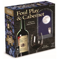 BePuzzled - Foul Play & Cabernet Mystery Jigsaw Puzzle 1000pc