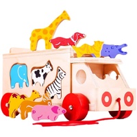 Bigjigs - Animal Shape Lorry