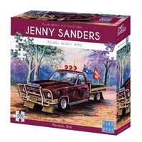 Blue Opal - Jenny Sanders Maroon Ute Puzzle 1000pc