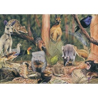 Blue Opal - Garry Fleming On the Forest Floor Puzzle 1000pc