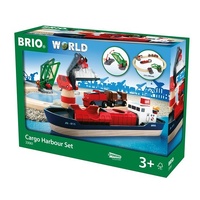 BRIO - Cargo Harbour Set (16 pieces)