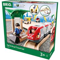 BRIO - Rail & Road Travel Set (33 pieces)