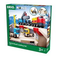 BRIO - Rail & Road Loading Set (32 pieces)