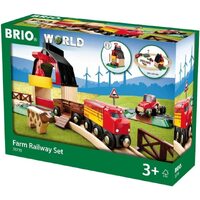 BRIO - Farm Railway Set