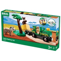 BRIO - Safari Railway Set (17 pieces)