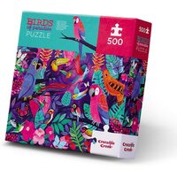 Crocodile Creek - Birds of Paradise Family Puzzle 500pc