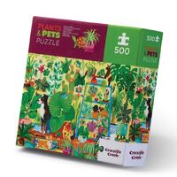 Crocodile Creek - Plants & Pets Family Puzzle 500pc