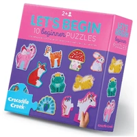 Crocodile Creek - Unicorn Let's Begin Puzzle 2pc