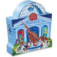 Crocodile Creek - Day at the Museum - Dinosaur Puzzle 48pc