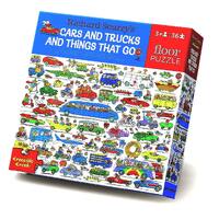 Crocodile Creek - Richard Scarry's Cars & Trucks and Things That Go Puzzle 36pc