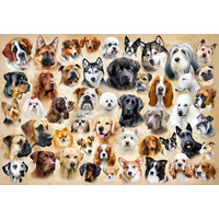 Castorland - Collage with Dogs Puzzle 1500pc