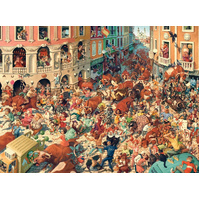 Castorland - Bull Run in Pamplona Puzzle 3000pc