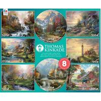 Ceaco - Thomas Kinkade 8-in-1 Puzzles