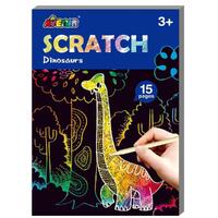 Avenir - Mini Scratch Book - Dinosaurs