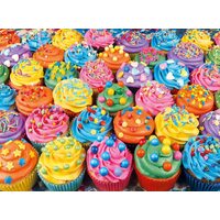 Clementoni - Colourful Cupcakes Puzzle 500pc