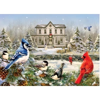 Cobble Hill - Country House Birds Puzzle 1000pc