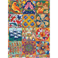 Cobble Hill - Twelve Days of Christmas Quilt Puzzle 1000pc