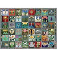 Cobble Hill - Art Nouveau Tiles Puzzle 1000pc