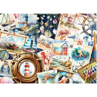 Cobble Hill - Seashore Sketchbook Puzzle 1000pc