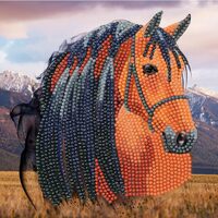 Craft Buddy - DIY CrystalArt Card Kit - Horse