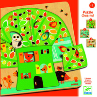 Djeco - Chez-nut Tree 3 Layer Puzzle