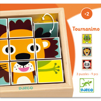 Djeco - Touranimo Wooden Puzzle