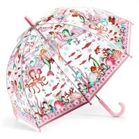 Djeco - Mermaid PVC Child Umbrella