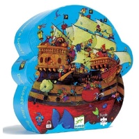 Djeco - Barbarossa Boat Puzzle 54 pieces