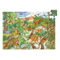 Djeco - Dinosaurs Observation Puzzle 100pce