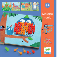 Djeco - Rigolo Mosaico Peg Board