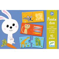 Djeco - Dinner is Ready Duo Puzzles