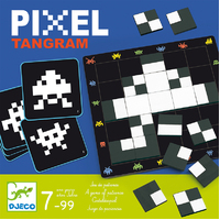Djeco - Pixel Tangram Game