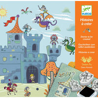 Djeco - Knights Create a Story Boxed Set