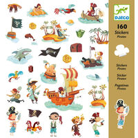 Djeco - Pirate Stickers