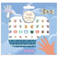 Djeco - Cutie Nail Stickers (120 pack)