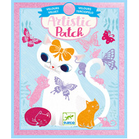 Djeco - Artistic Patch Velvet Little Pets