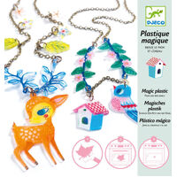 Djeco - Fawn & Bird Magic Plastic