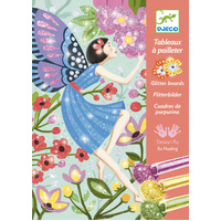 Djeco - The Gentle Life of Fairies Glitter Boards