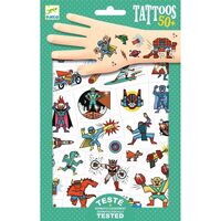 Djeco - Heroes Vs Villains Tattoos