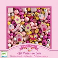 Djeco - Birds Wooden Beads