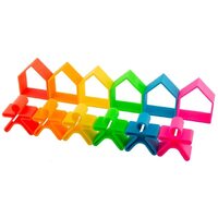 dena toys - KID 6pc + HOUSE 6pc Neon