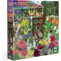 eeBoo - Scandinavian Garden Puzzle 1000pc