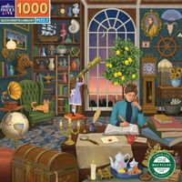 eeBoo - Alchemist's Library Puzzle 1000pc