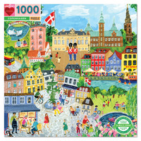 eeBoo - Copenhagen Puzzle 1000pc